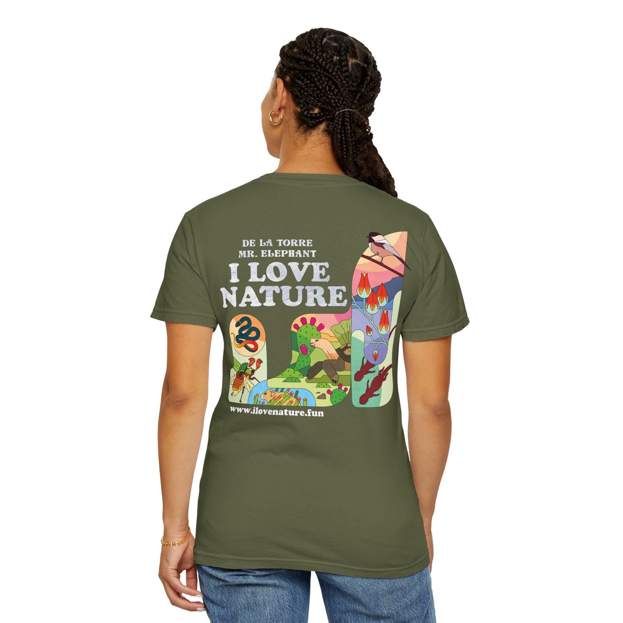 I Love Nature Adult Tee