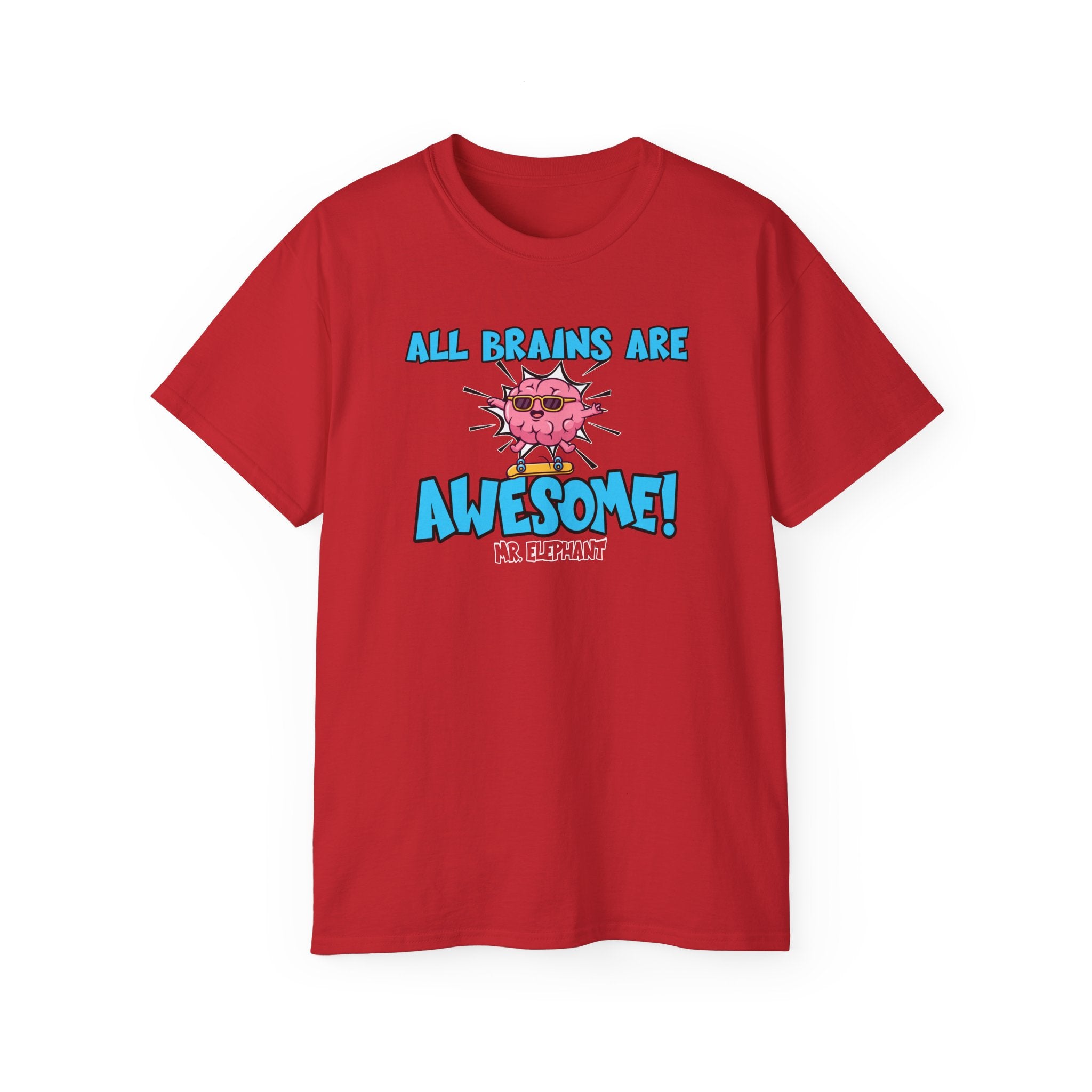 All Brains Are Awesome Adult Tee