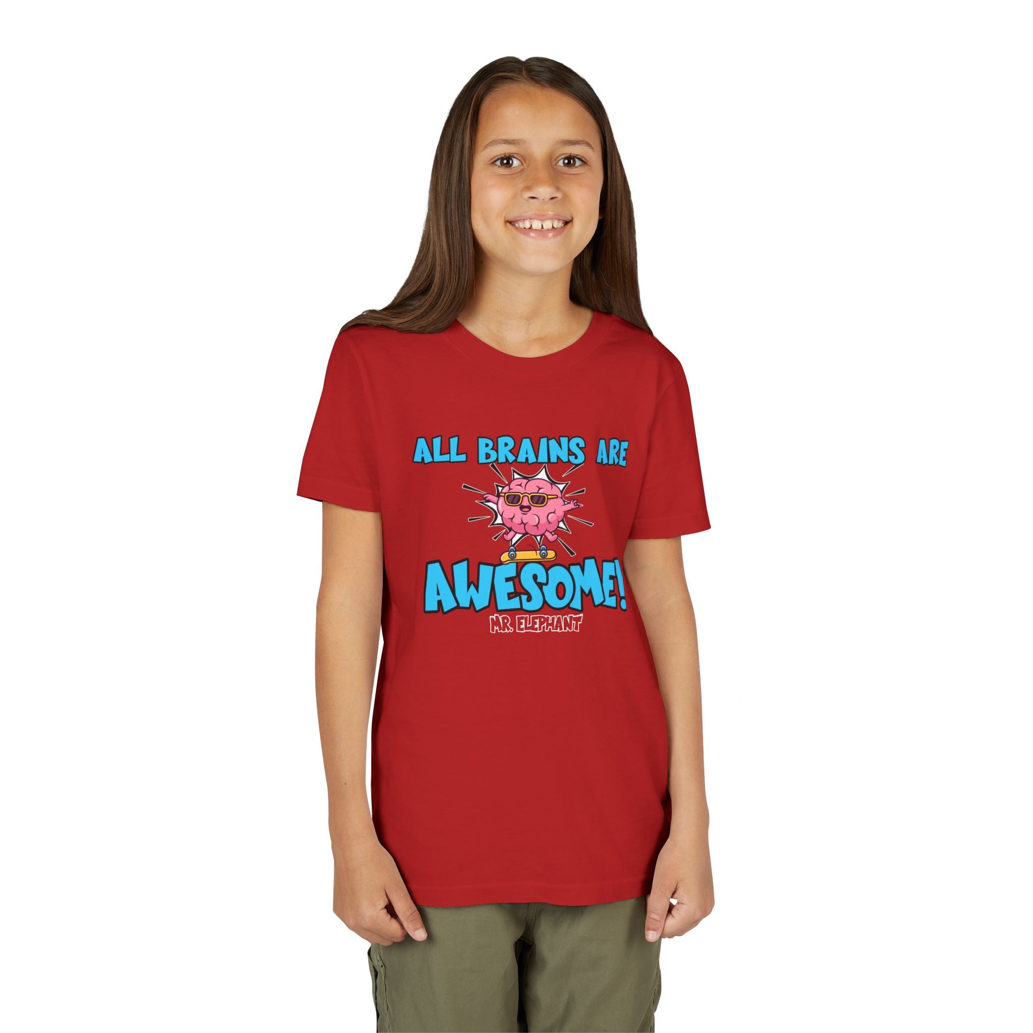 All Brains Are Awesome Youth Tee