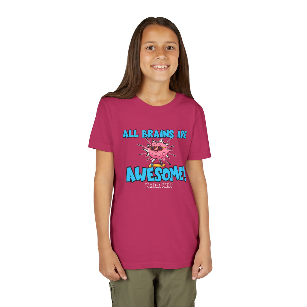 All Brains Are Awesome Youth Tee