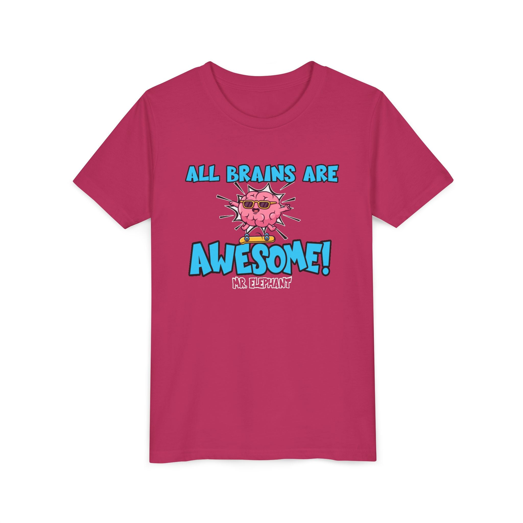 All Brains Are Awesome Youth Tee