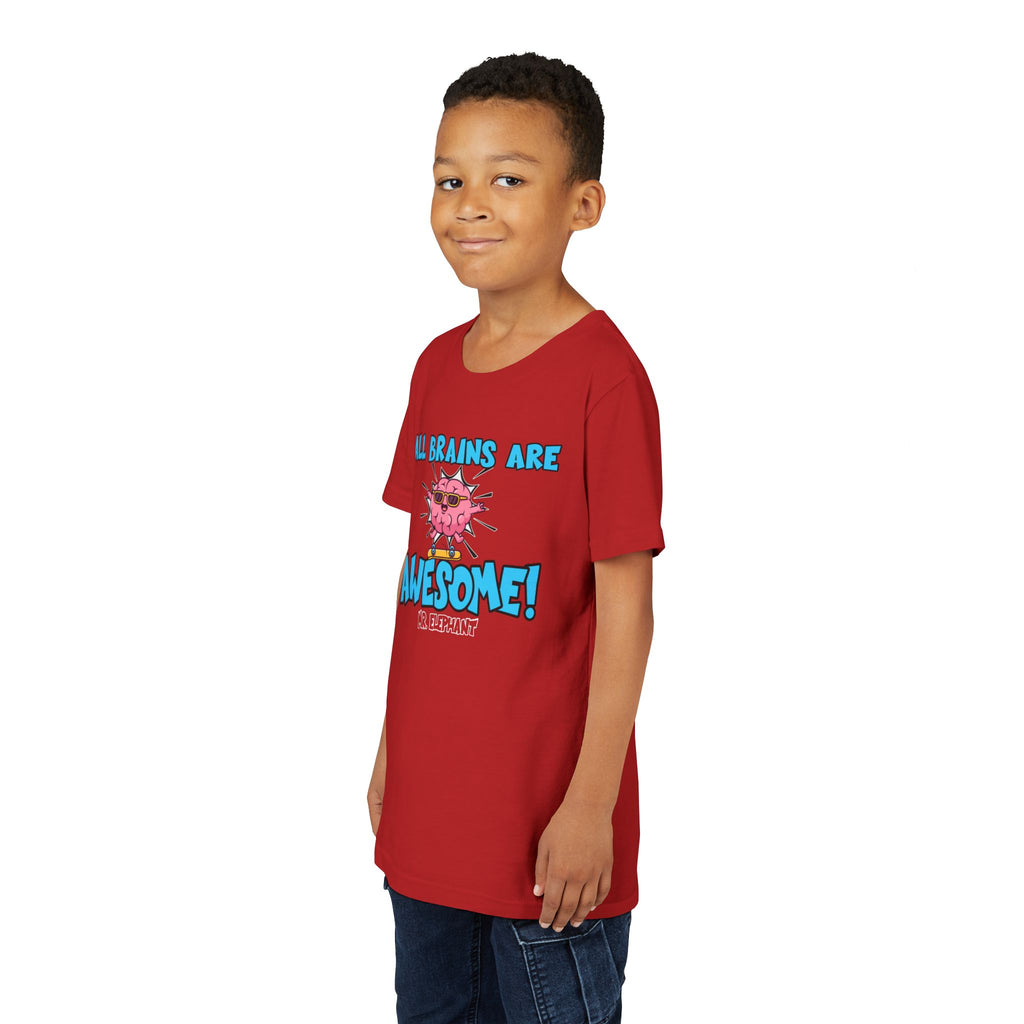 All Brains Are Awesome Youth Tee
