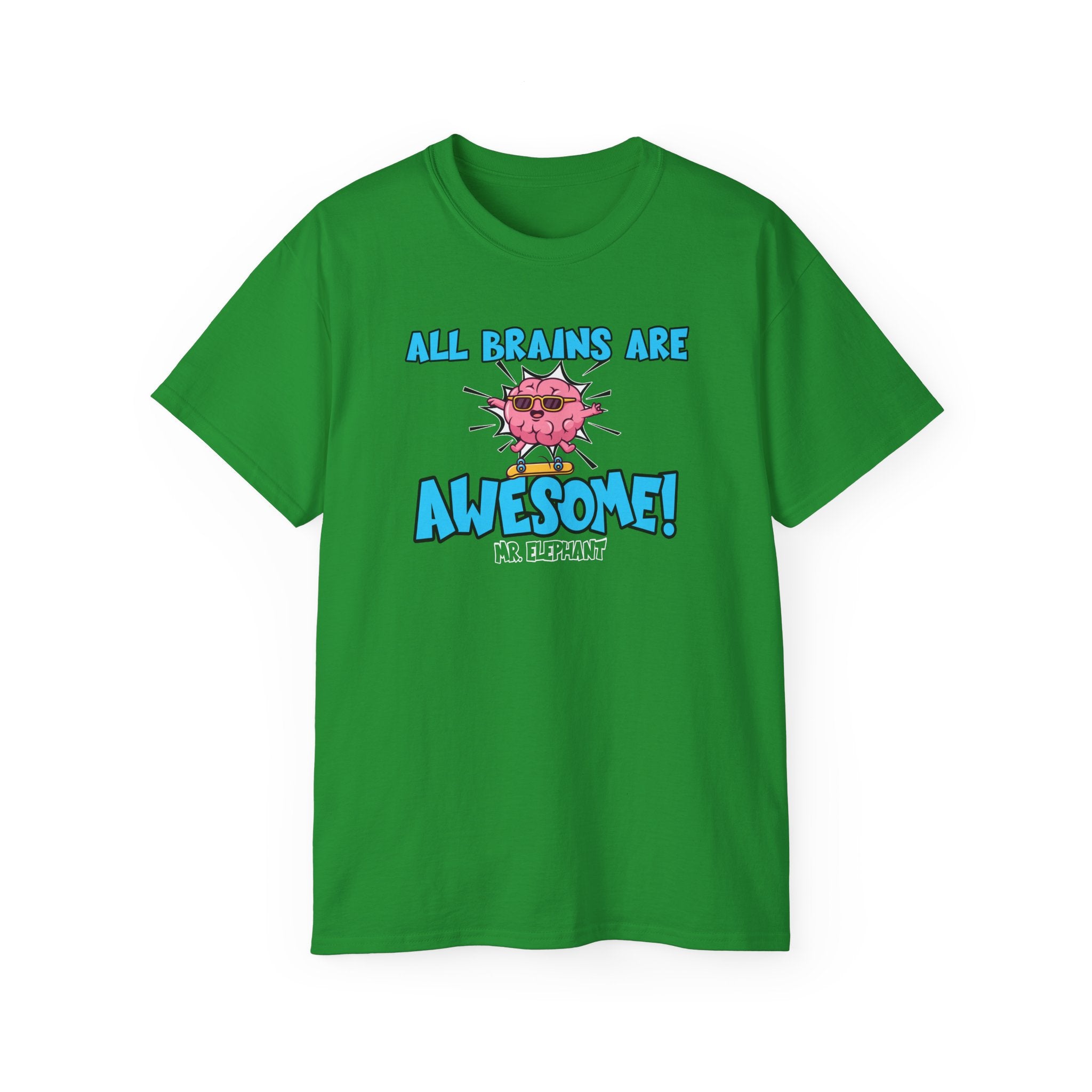 All Brains Are Awesome Adult Tee