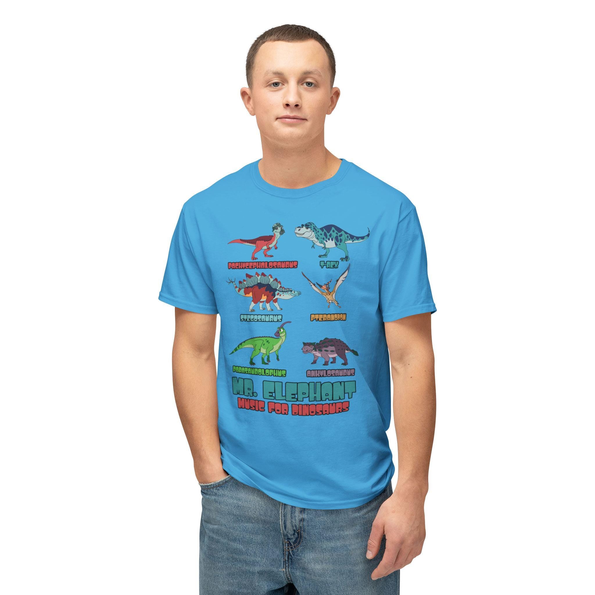 Music for Dinosaurs Adult Tee