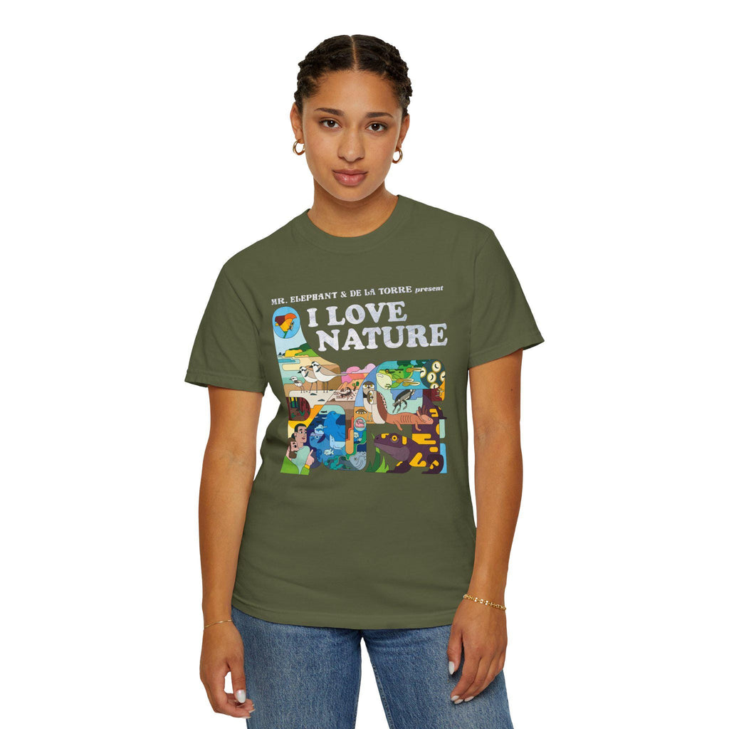 I Love Nature Adult Tee