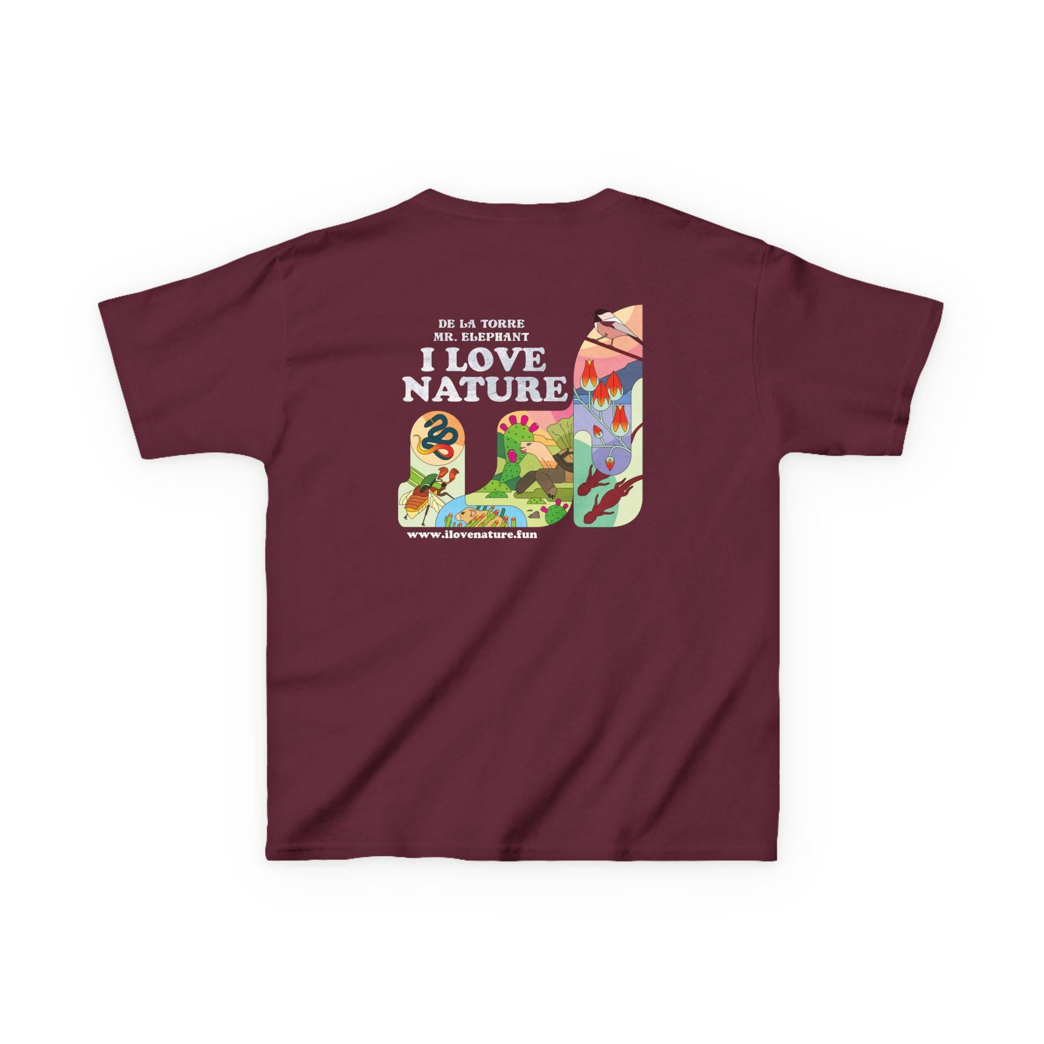 I Love Nature Kids Tee