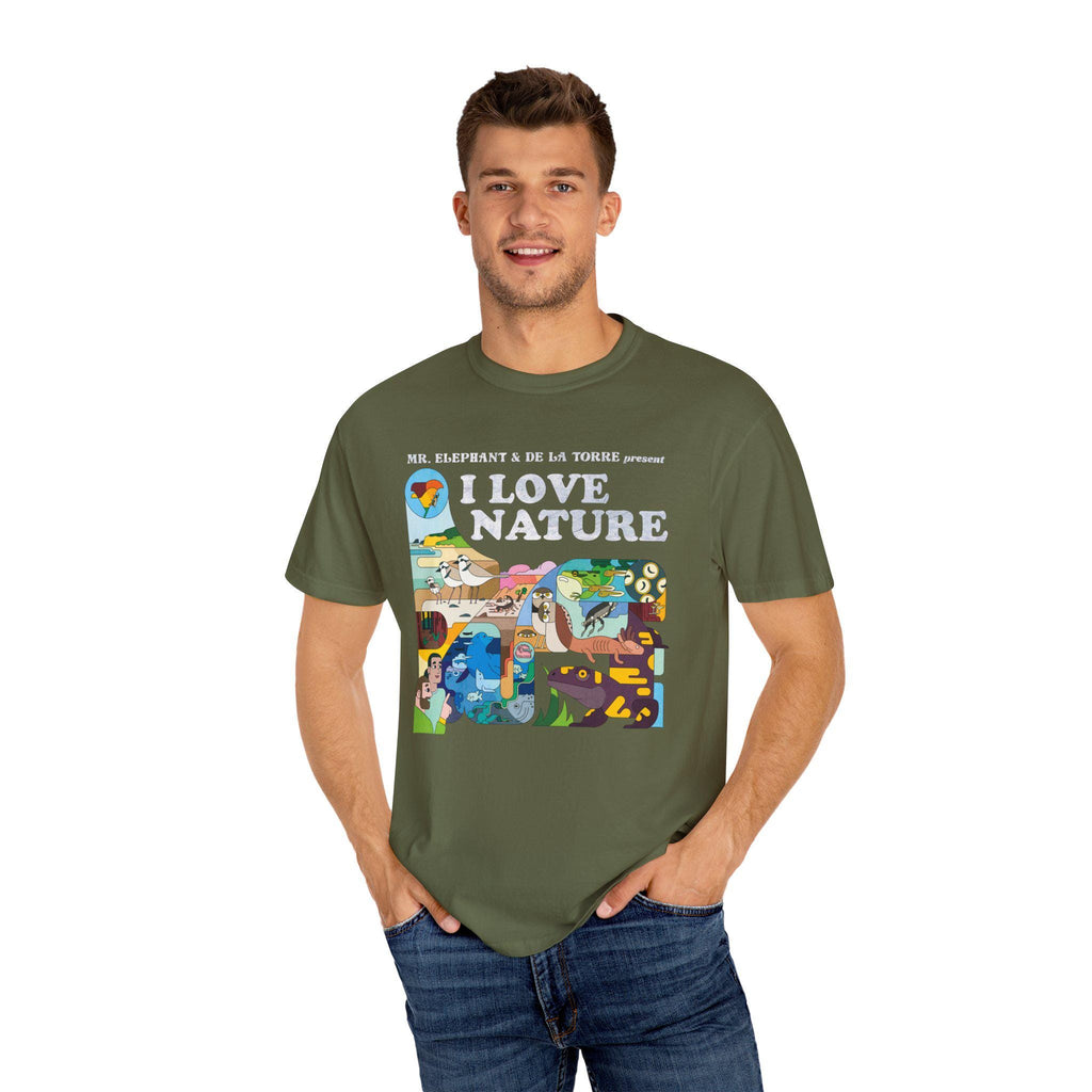 I Love Nature Adult Tee