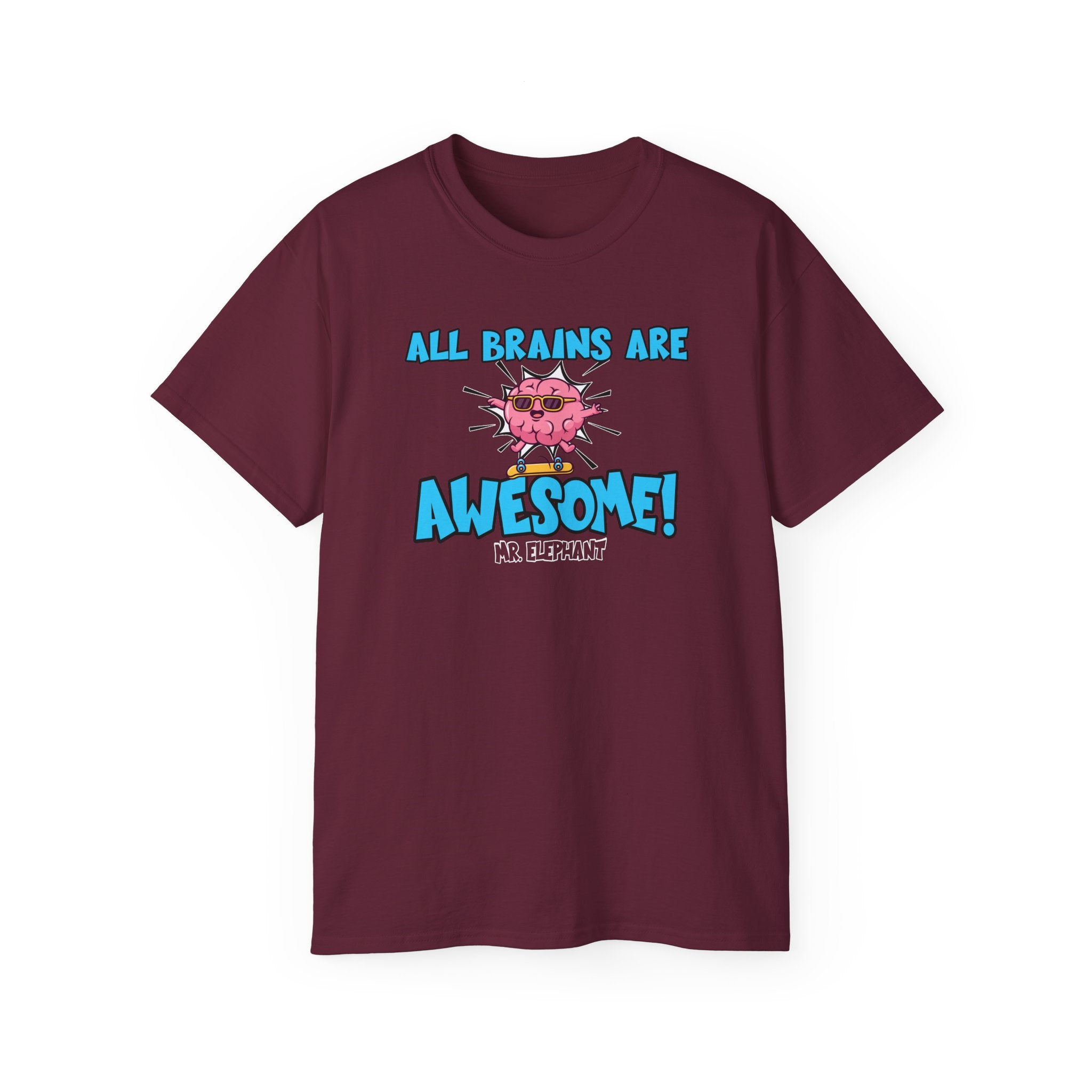 All Brains Are Awesome Adult Tee