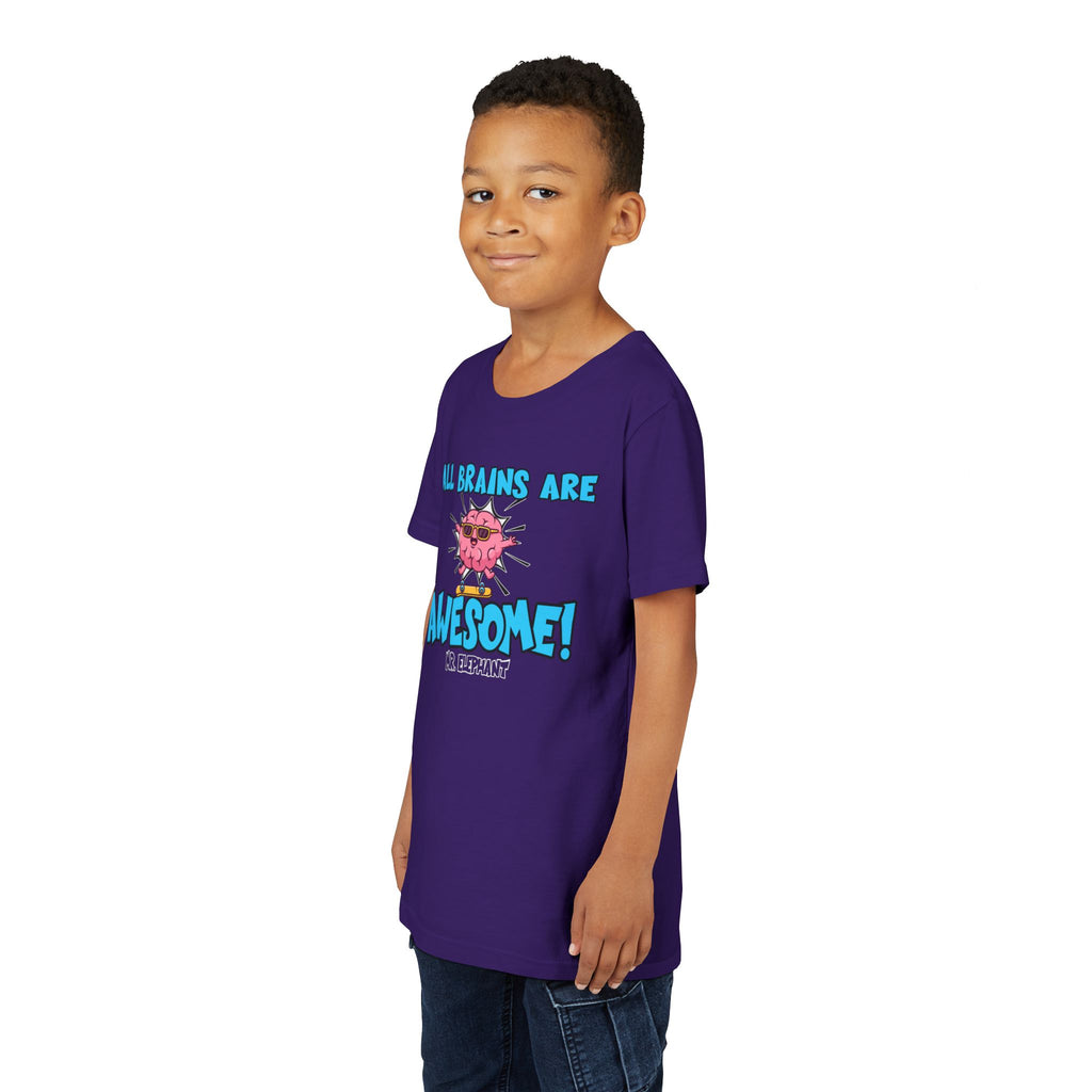 All Brains Are Awesome Youth Tee