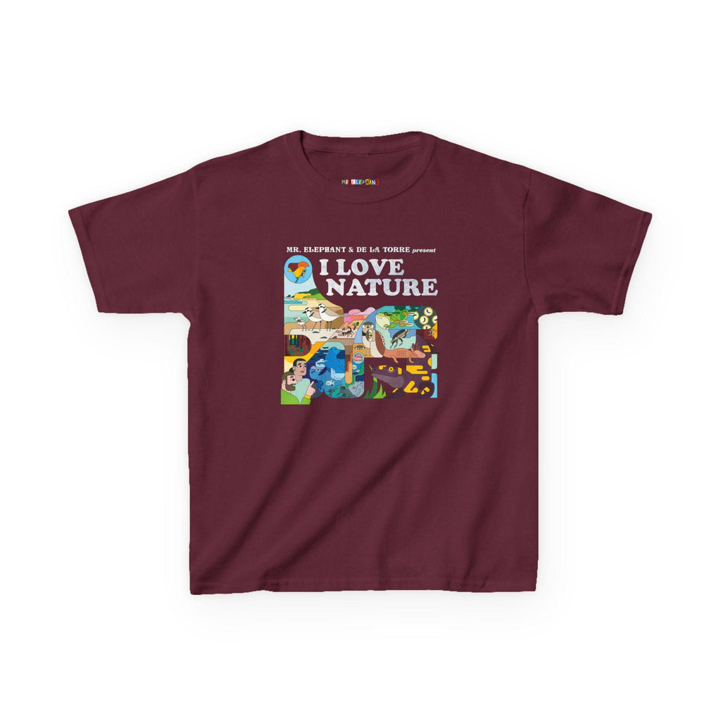 I Love Nature Kids Tee