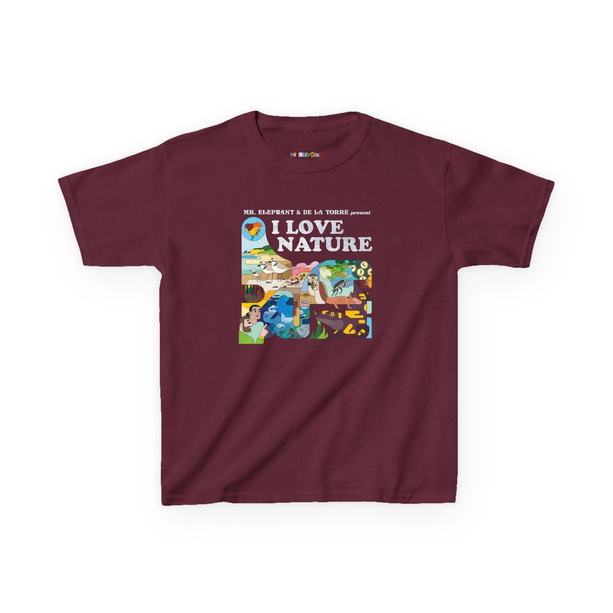 I Love Nature Kids Tee