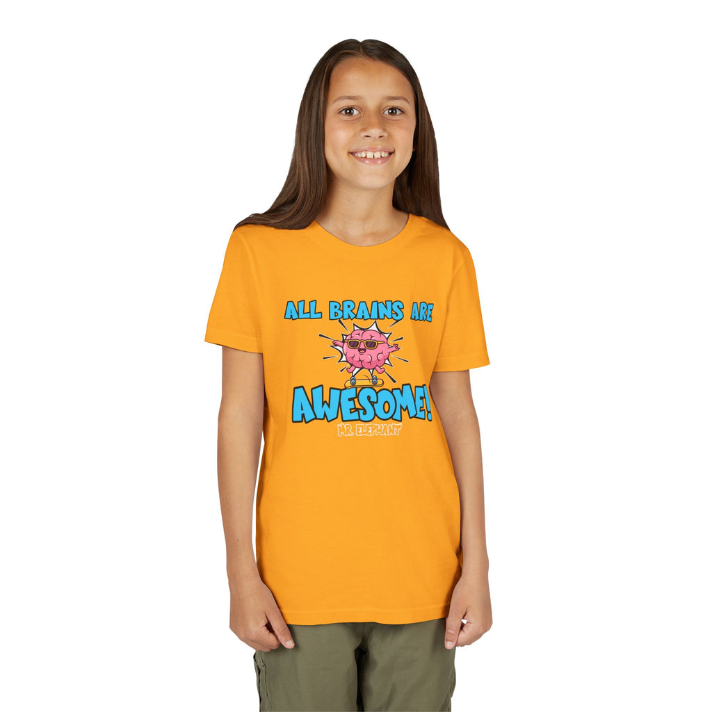 All Brains Are Awesome Youth Tee