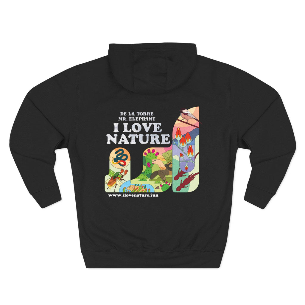 I Love Nature Album Art Hoodie