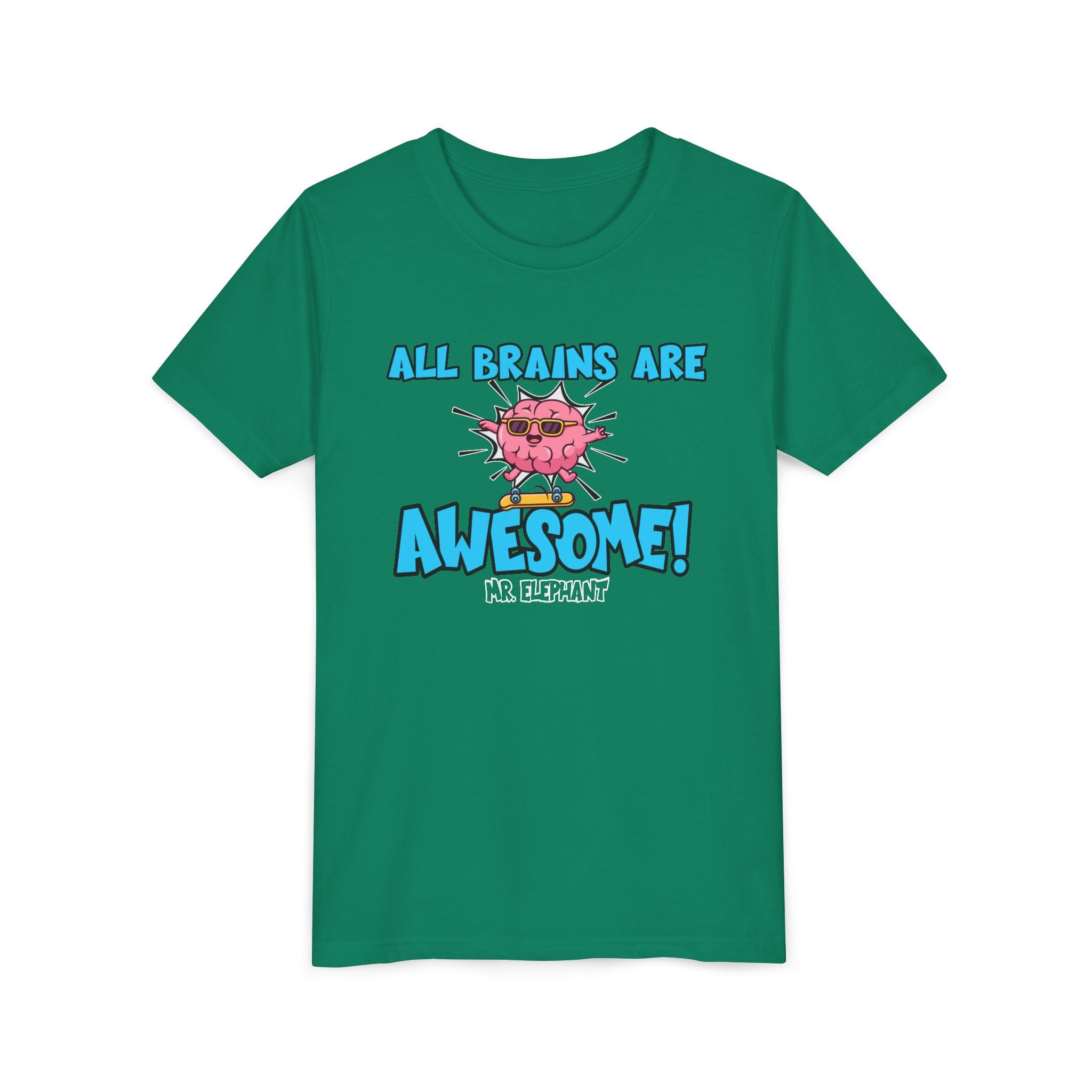 All Brains Are Awesome Youth Tee