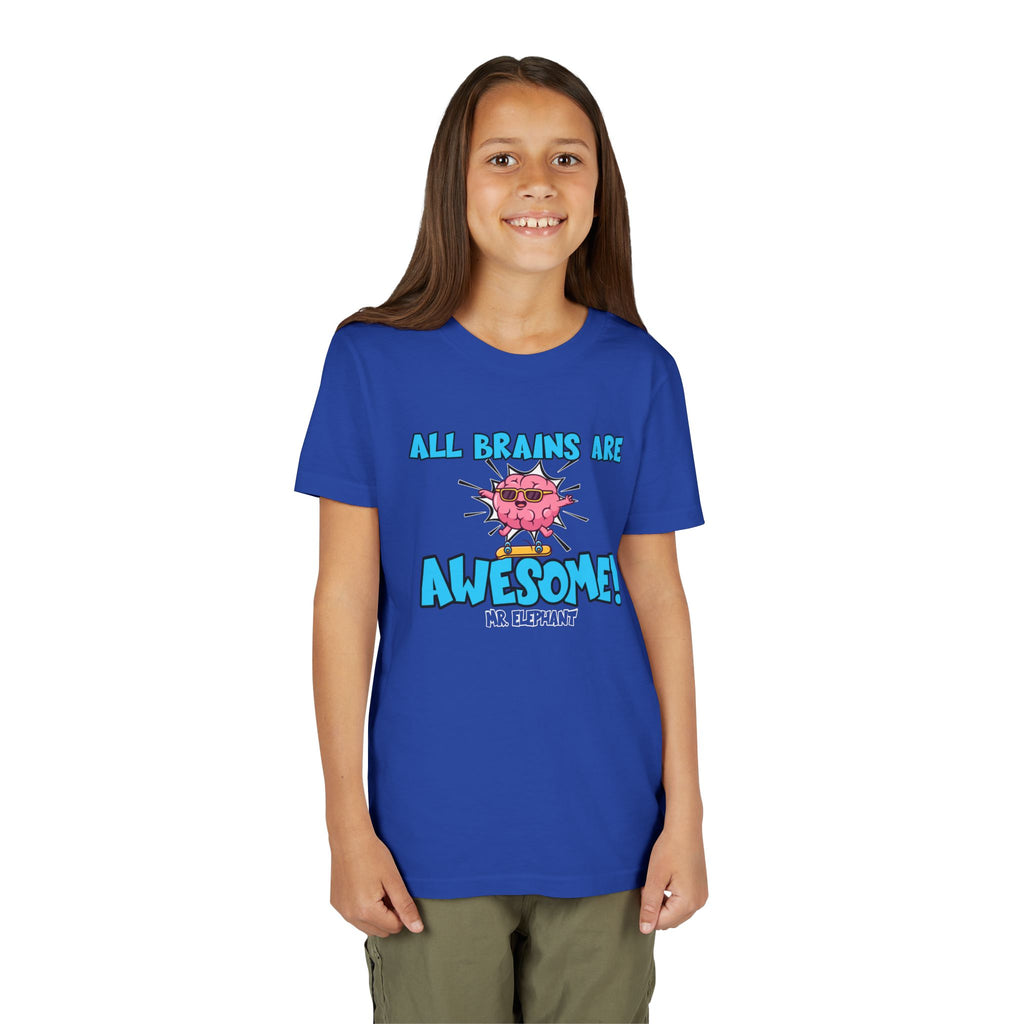 All Brains Are Awesome Youth Tee