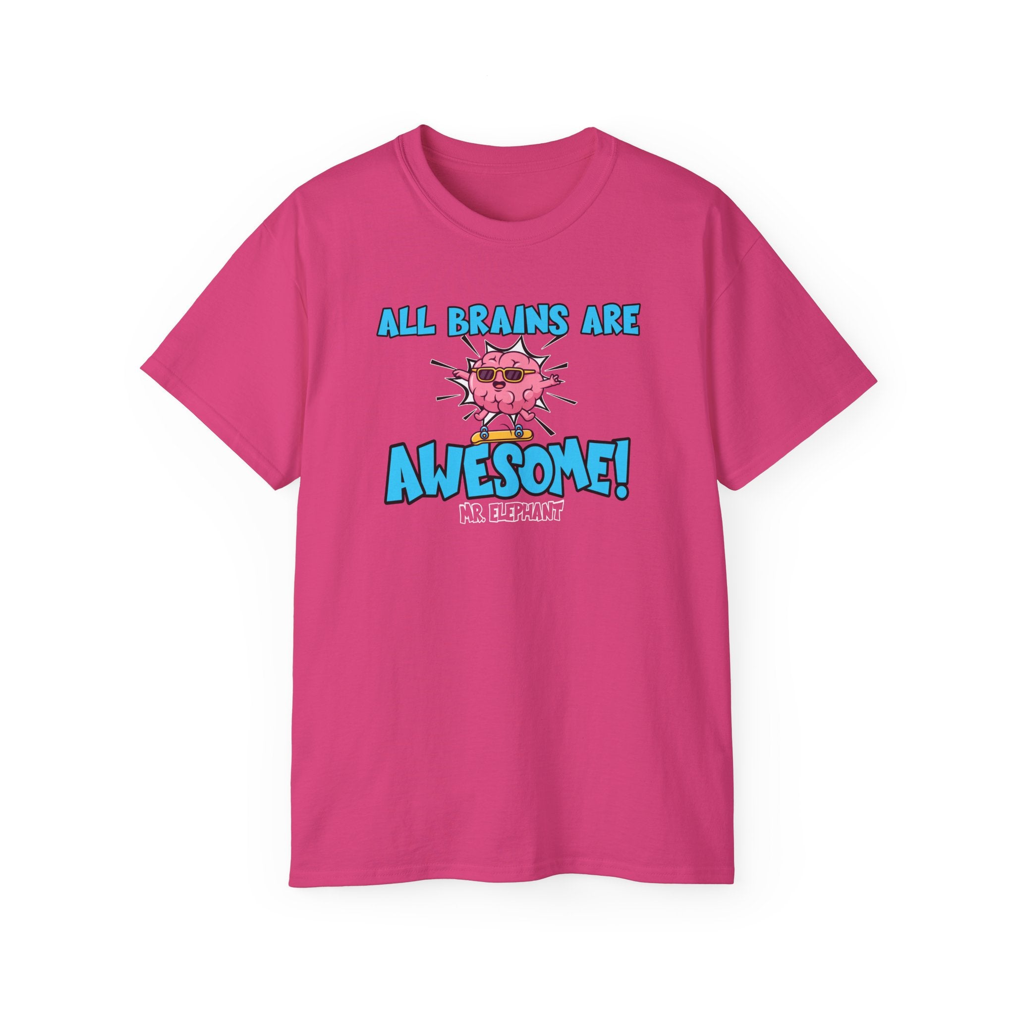 All Brains Are Awesome Adult Tee