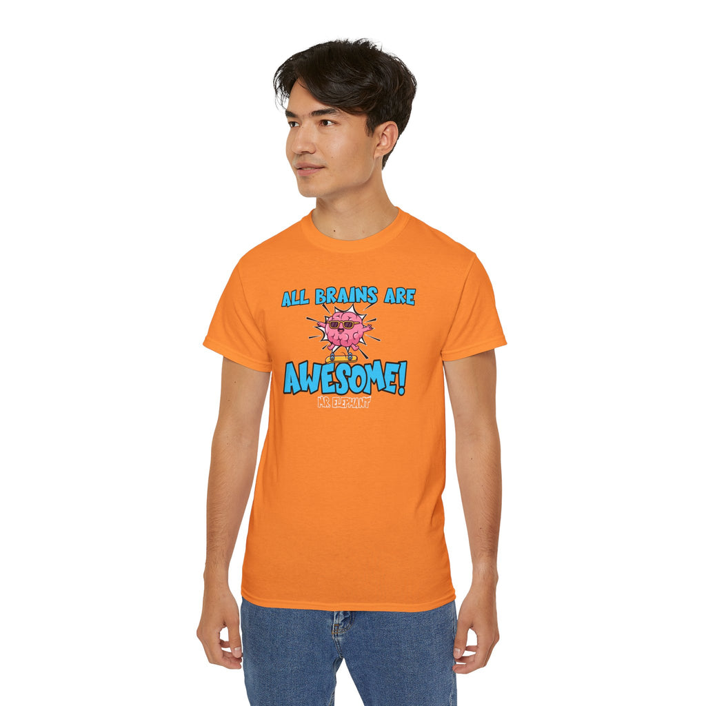 All Brains Are Awesome Adult Tee
