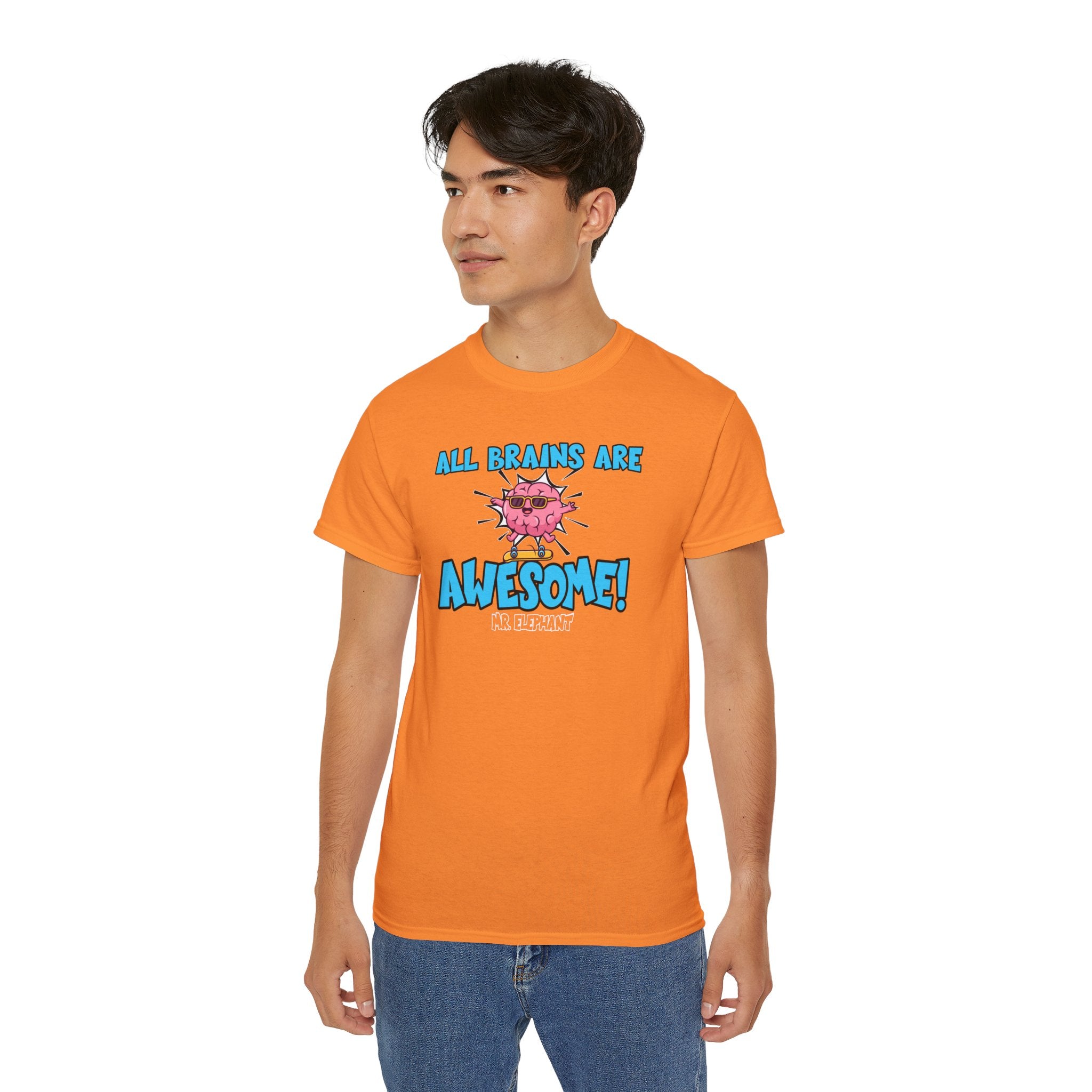All Brains Are Awesome Adult Tee