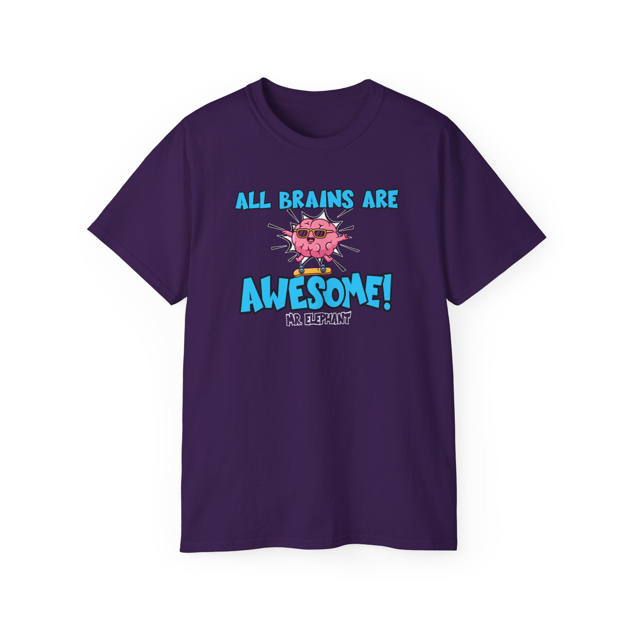 All Brains Are Awesome Adult Tee