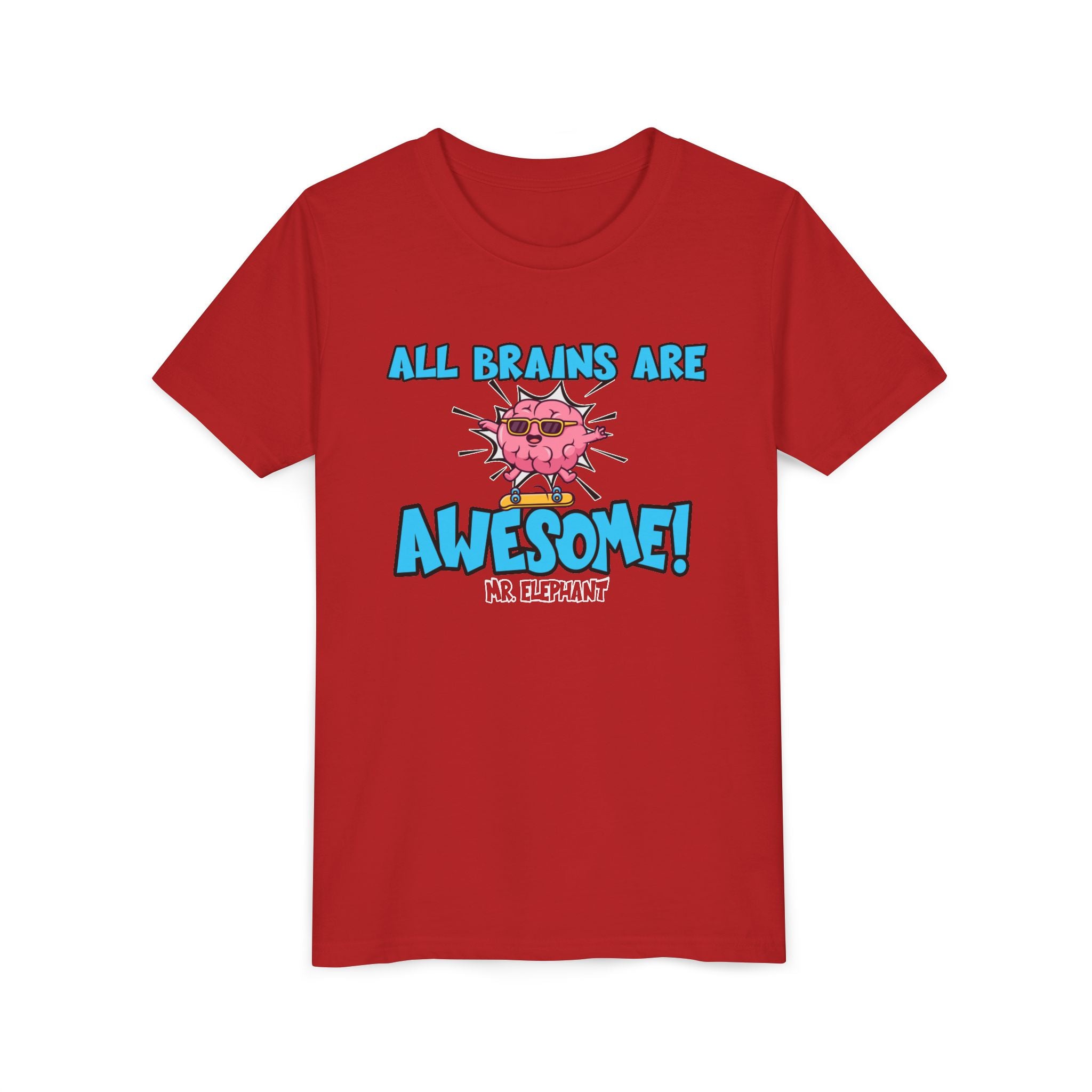 All Brains Are Awesome Youth Tee