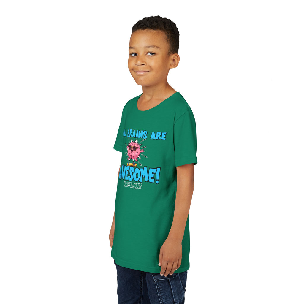 All Brains Are Awesome Youth Tee