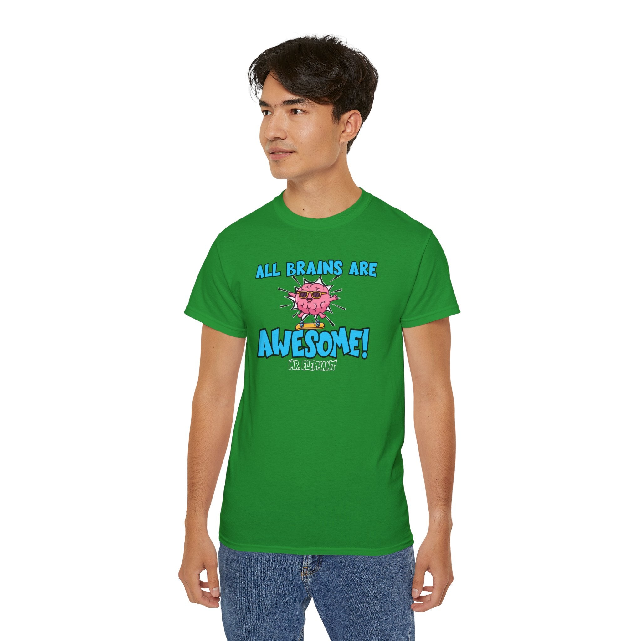 All Brains Are Awesome Adult Tee