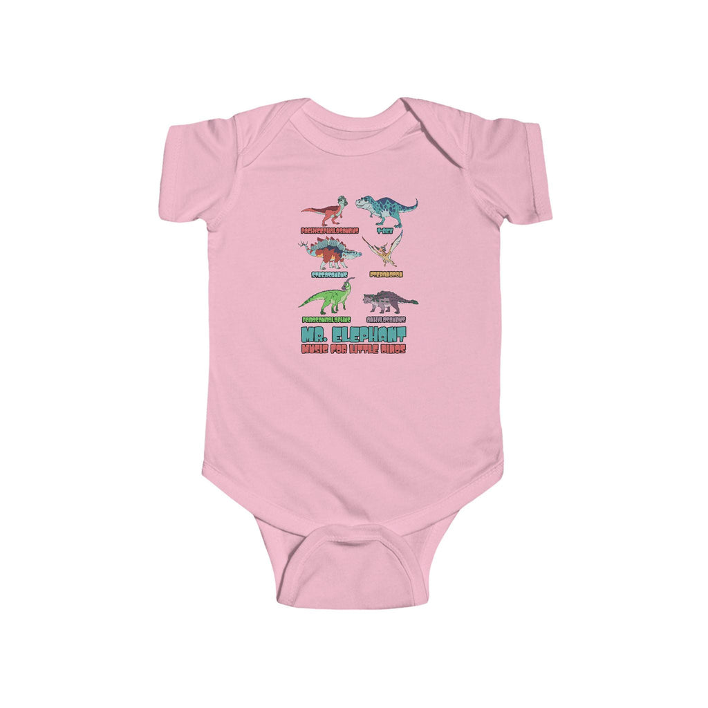 Music for Little Dinos Baby Onesie