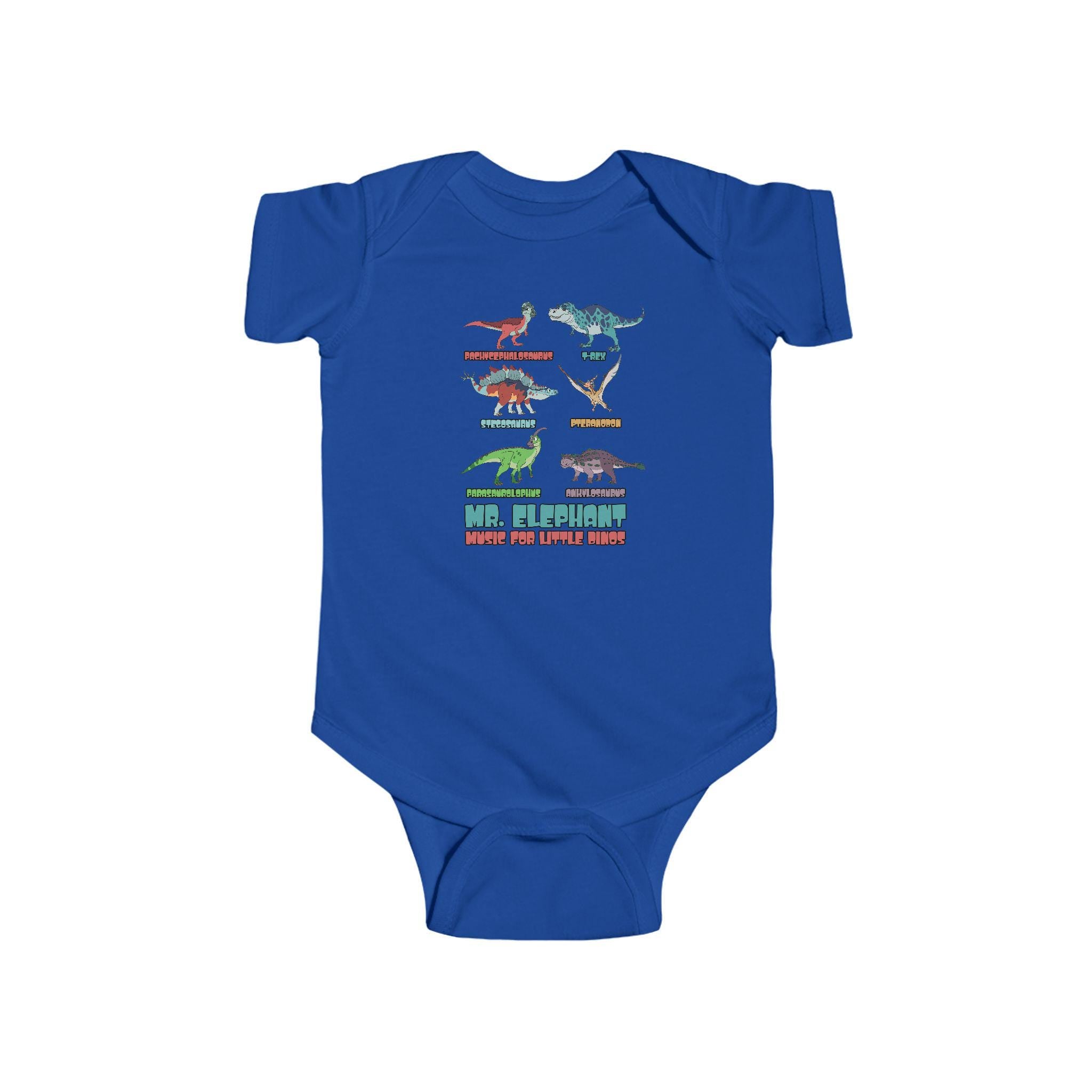 Music for Little Dinos Baby Onesie
