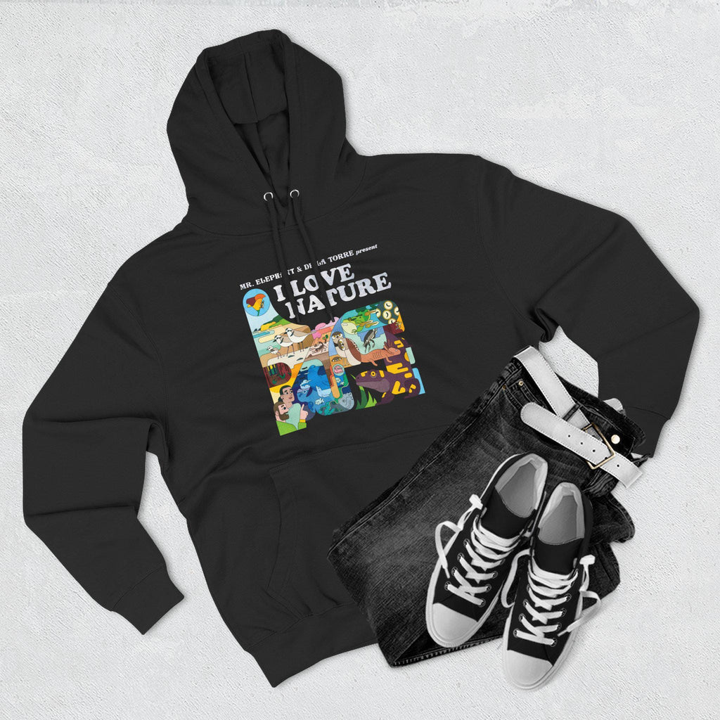 I Love Nature Album Art Hoodie