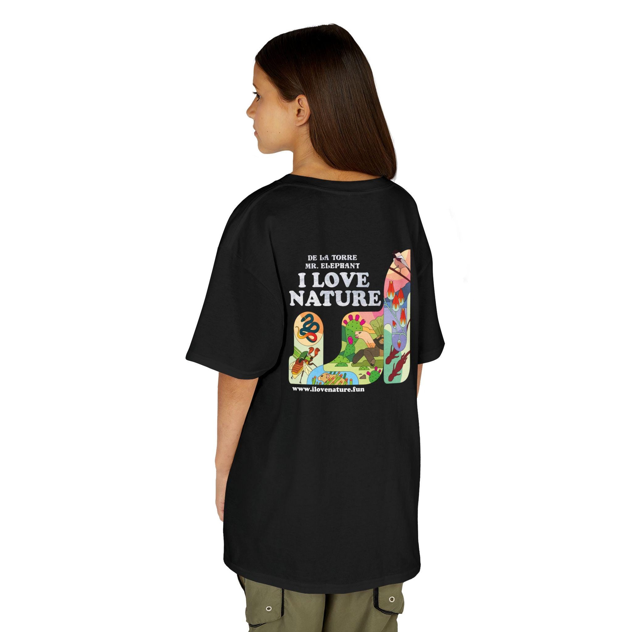 I Love Nature Kids Tee
