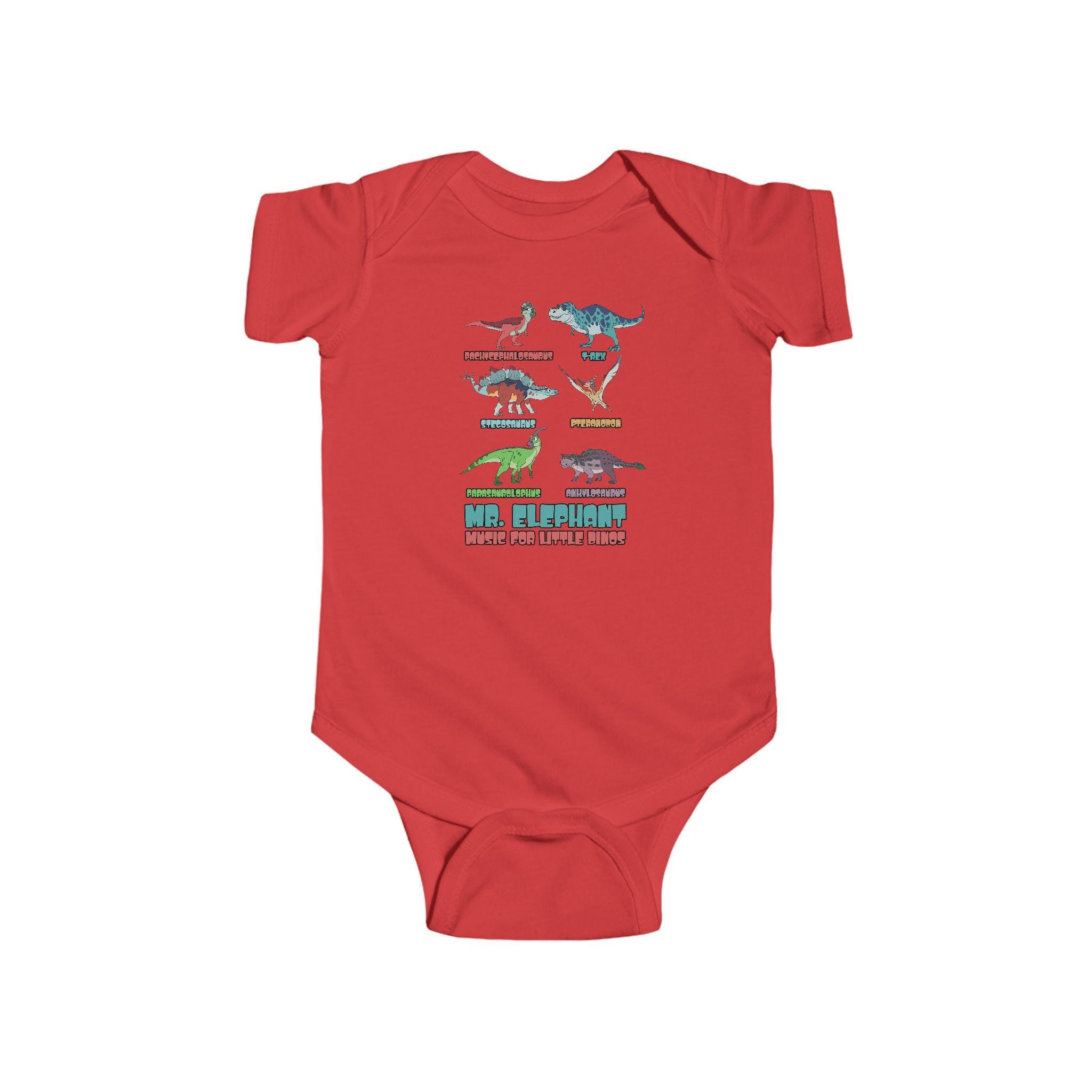 Music for Little Dinos Baby Onesie
