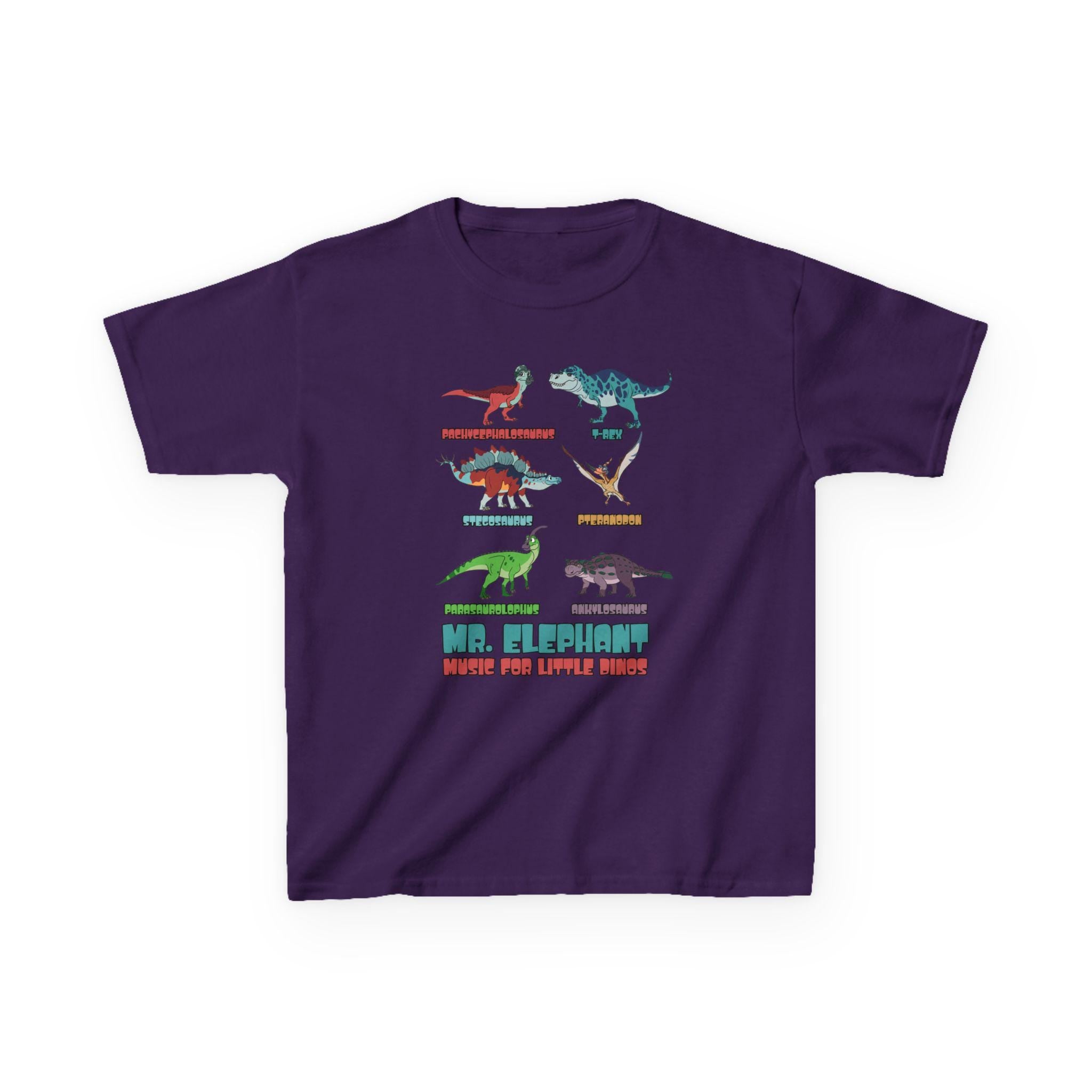 Music for Little Dinos Kids Tee